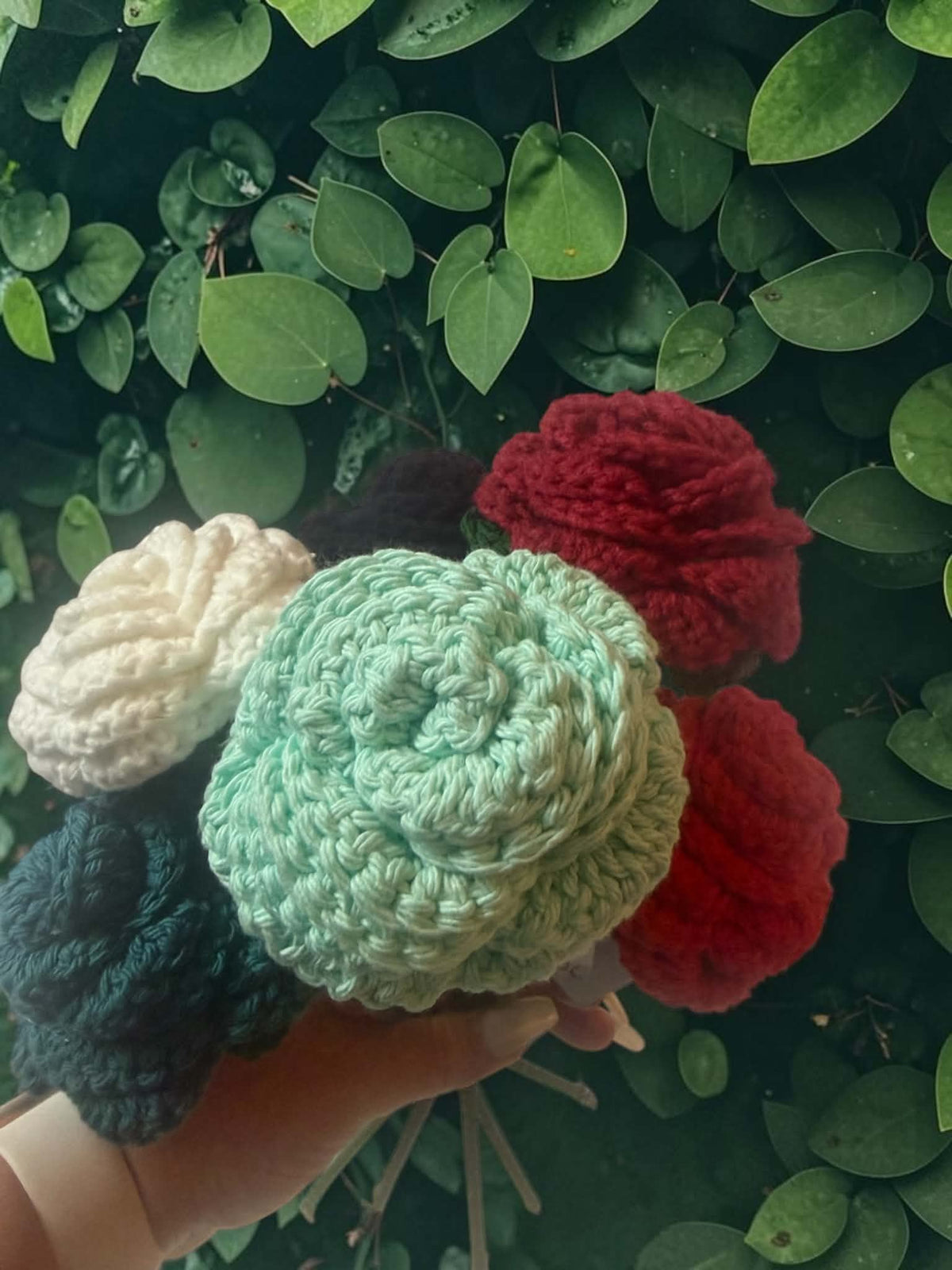Handmade Crochet Rose – Custom Colors Available