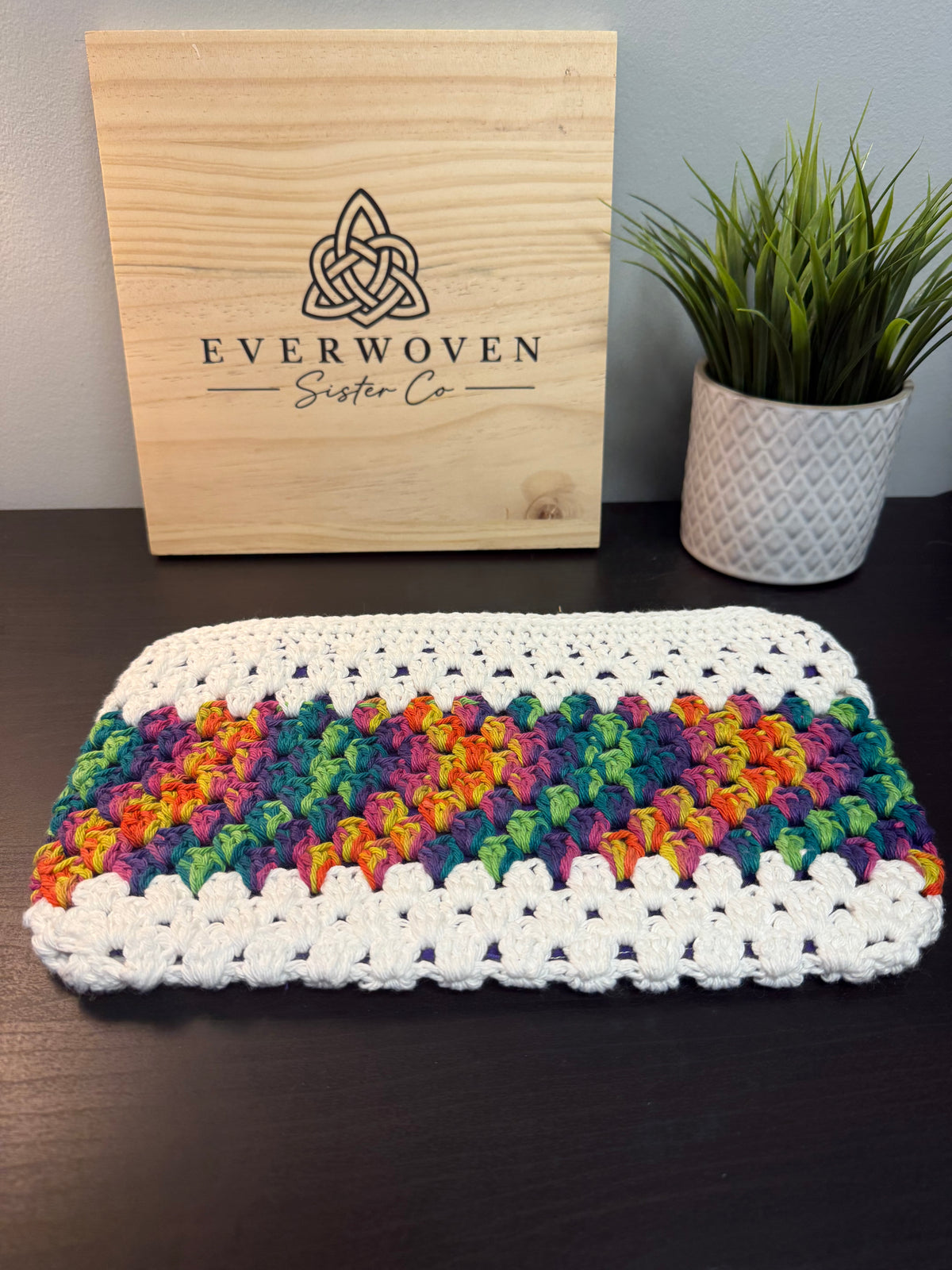 Crochet Zipper Pouch with Liner