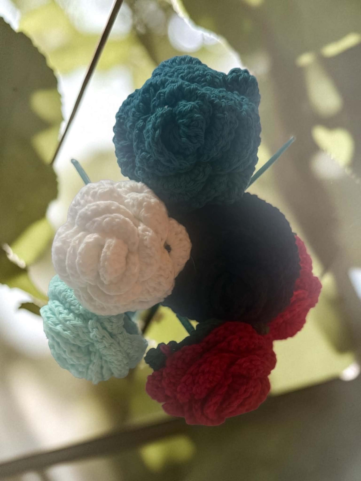 Handmade Crochet Rose – Custom Colors Available