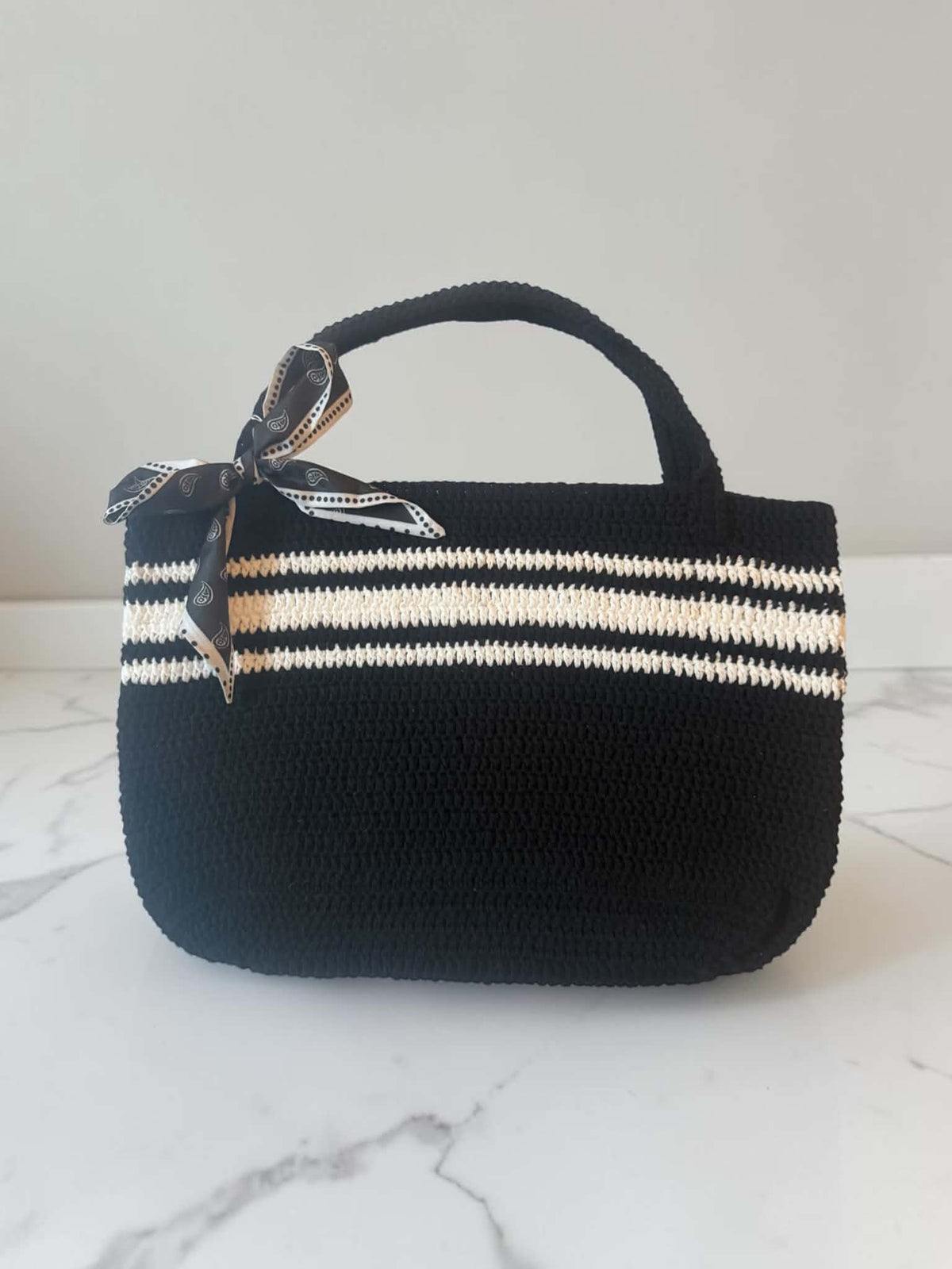 Handmade Crochet Tote Purse